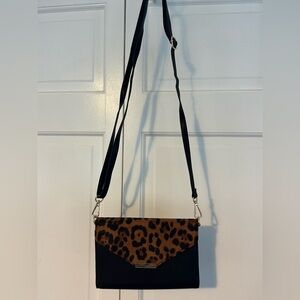 Leopard Print Crossbody Bag